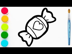 How to Draw a Candy | Step by Step