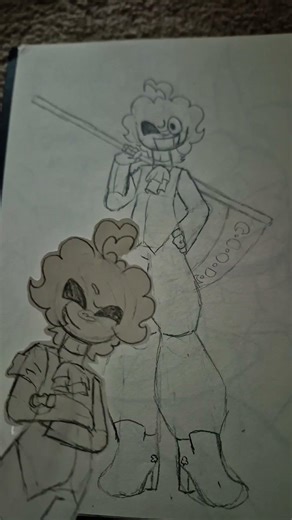 tried something new #art #artdrawing #sketch #puppet #drawing #trend