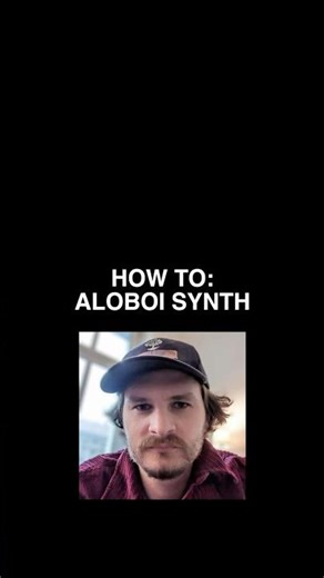HOW TO: ALOBOI SYNTH 🔥 #fyp #synth #musicproduction #producer #aloboi