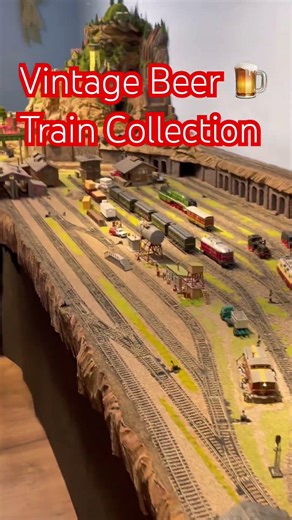 Beer Train collection #modeltrains #live #modelrailroad #beer #train #livestream #hoscale #holayout