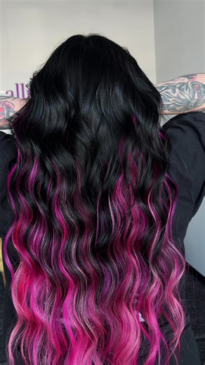 Achieve the Perfect Pink Hair with Extensions