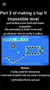 Part 3 of making a top 1 #geometrydash #gd #gaming
