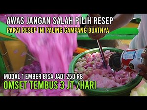 HERE IS THE MOST COMPLETE AND DETAILED FRUIT ICE RECIPE FOR SELLING, SUITABLE FOR BEGINNERS