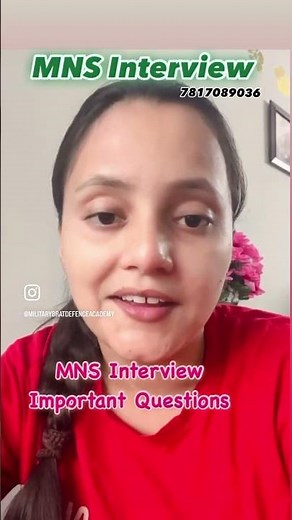 MNS interview questions 2sep asked by interviewer #militarynursingservice #mnsinterview #mns