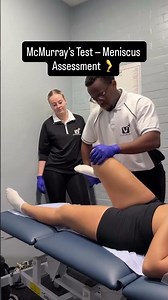 McMurray’s test for right lateral meniscus#physicaltherapybiz #physiotherapy #painrelief