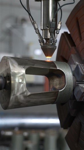 Valve Core Laser Cladding#LaserCladding #ValveCore