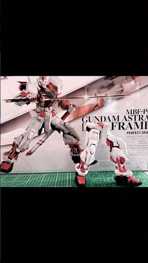 Gundam Astray Red Frame PG Build progress