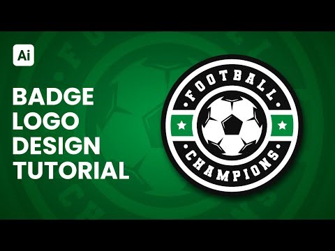 Badge Logo Design Tutorial in Adobe Illustrator