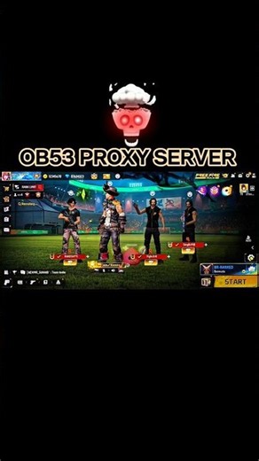 Free Fire Proxy Server OB53 🤑| proxy server kaise download karen😱 #freefire#freefiremax#proxyserver