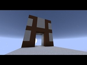 Flush 3x2 Seamless Door: Showcase + Tutorial | Minecraft 1.11 | +Uma