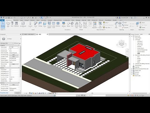 A complete 3 bedroom house in Revit part 1/3