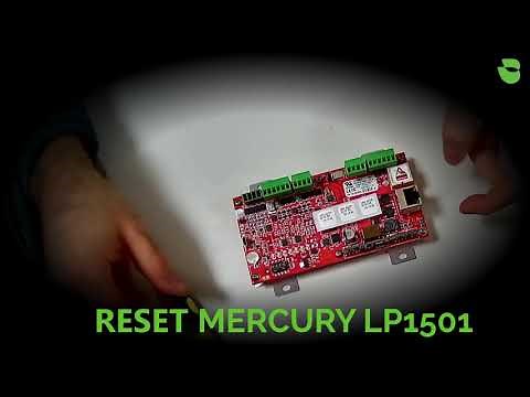 RESET MERCURY LP1501 - FACTORY DEFAULTS