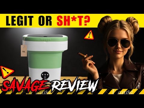 Sangukiro Portable Washing Machine Review: The Foldable Washer Scam? (2025)