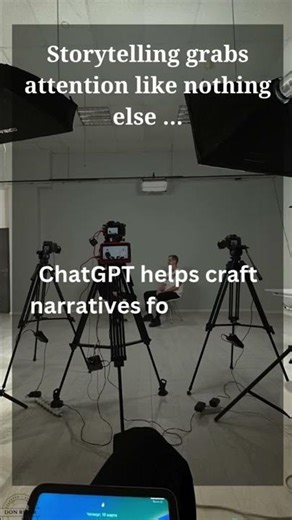 Tell Better Stories with ChatGPT #chatgpt #motivation
