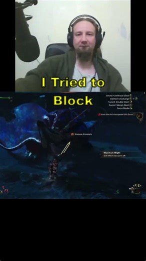 Monster Hunter: Wilds - I Tried to Block #monsterhunter #monsterhunterwilds