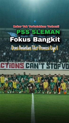 Tak Mau Larut dalam Kekecewaan! PSS Sleman Siap Bangkit Jaga Tiket Promosi ke BRI Super League #pss