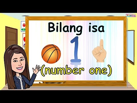 BILANG ISA | 1 | NUMBER ONE | TEACHER ENJI