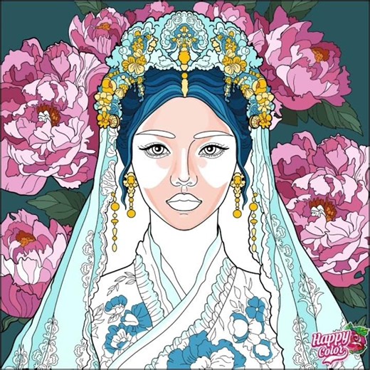 牡丹の女王。圧倒的な色彩美に癒やされてください。