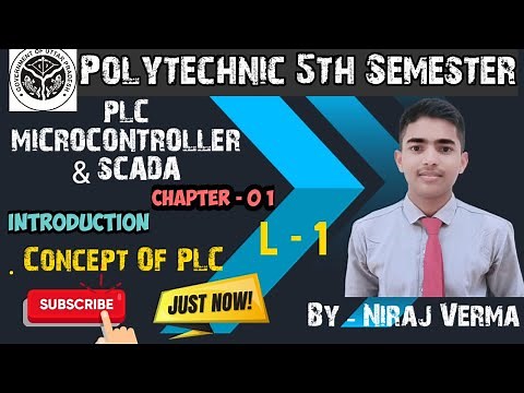 Concepts of PLC |Introduction| Chapter 1|PLC Microcontroller & SCADA 5th sem UP Polytechnic by niraj