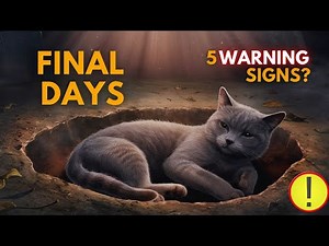 5 Warning Signs Your Cat Is Dying 💔 (Must-Know Feline End-of-Life Symptoms)
