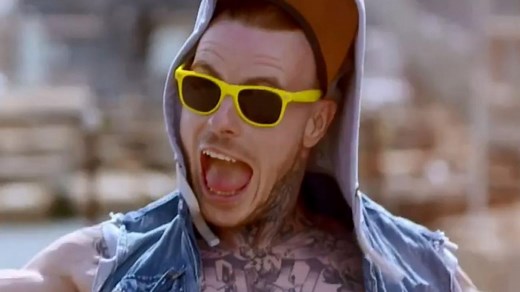 Corey Worthington gets disqualified on Ninja Warrior (Channel 9)