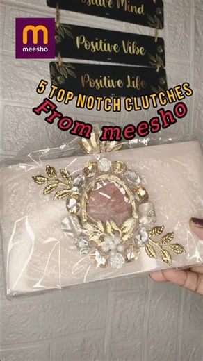 5 top notch clutches from meesho | ‪@Meesho‬