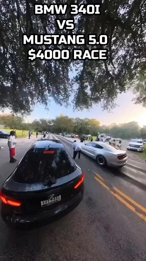 28K views · 299 reactions | BMW VS FORD $4000 STREET RACE! 340 GT - Hybird turbo DI Mustang 5.0 10R80 - Race Fuel & Unknown Mods Video credit to @only_premium93 #bmw #Ford #Mustang #fordmustang #v8 #b58 #340i #440i #m340i #m240i #streetracing #dragracing #1320video #cars #carsandcoffee #carsofinstagram #carmeet #carswithoutlimits #cars247 #carscene #cars247 #carsandclubs #m3 #m2 #m4 #m5 #gt500 #gt350 | Babayaga Racing Channel | Facebook