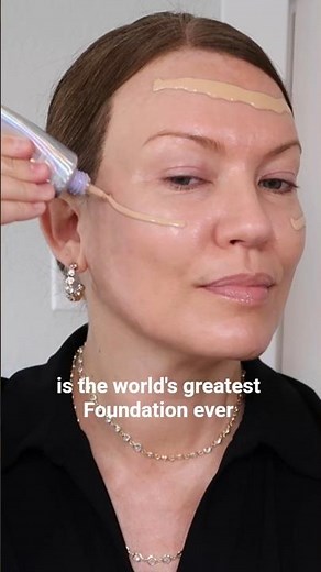 Don't PANIC! WORLD'S GREATEST FOUNDATION for my 53 year old skin... no matter how it's applied!