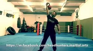 The Boss Total Body Workout 2 Only try after medical approval for physical exercise. At your own risk. Repeat the following circuit for a number of rounds or for a challenge go for 20 minutes non stop. 1. HAND WALK to double toe touch push-up - 5rep 2. WINDMILL - 5 each arm (kettlebell or dumbbell) 3. X-KNEE HUGS - 10 reps 4. SCISSOR KNEE JUMP - 10 reps 5. DUMBBELL PUNCHES - 30 punches 6. REVERSE TURKISH GET UP - 1 each arm (32kg optional) ENJOY and build real fighting fitness PLEASE FEEL FREE T