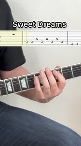 Sweet Dreams Guitar Riff Get over 💯 pdf Tabs on Patreon #guitartutorial #guitartabs #guitarcover #guitarstagram #learnguitar #guitarskills #coursdeguitare #guitardaily #guitarsolo #guitarchallenge #fypシ゚ | Skid Vyk