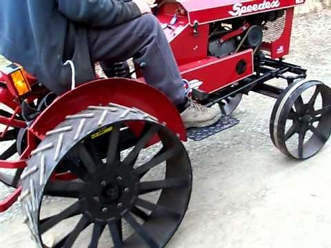 Speedex 1631 lombardini diesel Steel Wheel Tractor