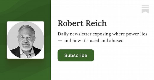 The Coffee Klatch with Robert Reich | Substack