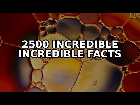 2500 Incredible Facts About Fascinating tales from the microscopic...