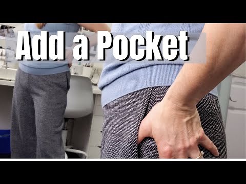 How to Add Side Seam Pockets to Existing Trousers