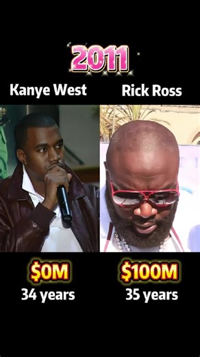 Rick Ross vs Kanye West A Comparison of Their Net Worths, Who Is the Richest Rapper#us #celebrities #fyp #thenandnow #foryou #tiktok #beforeandafter #usa #rickross #kanyewest | Living with Disasters