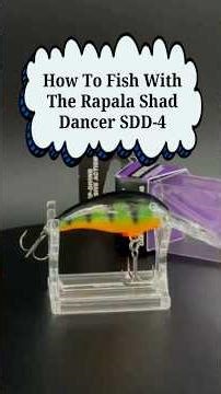 How To Fish With The Rapala Shad Dancer SDD-4