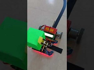Robot Line Follower Transporter 10 Sensor With Color Detection