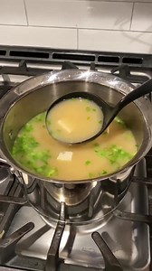 Miso soup is a traditional Japanese soup with a savory, salty-sweet flavor. Use this easy recipe to make miso soup at home. You only need four ingredients: silken tofu, miso paste, dashi (Japanese soup stock) and dried seaweed. Here’s how to make miso soup: 1. Soak 1/4 cup dried seaweed in warm purified water then drain. 2. Add 4 cups of purified water and 2 tablespoons of dashi to a pot and bring to a boil. 3. Reduce heat to medium and add 1/2 pound of tofu and the seaweed. 4. Remove from heat 