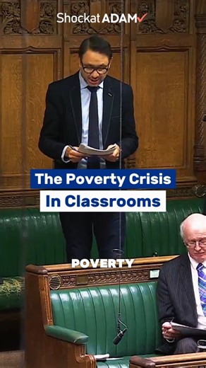 1K views · 20 reactions | The Govt’s forthcoming Child Poverty Strategy must tackle the root causes, not just the symptoms. No children should have to suffer anxiety & poor health while schools struggle to pick up the pieces. | Shockat Adam | Facebook