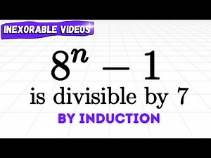 Prove this Expression is Always Divisible by 7 | Proof by Induction