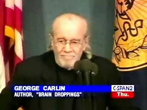 George Carlin - The Language of Politics - C-Span2