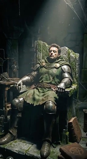 DOOM VS JOKER: THE DAY THE LAUGHTER DIED! 🤡 ⚗️ #shorts #doctordoom #joker