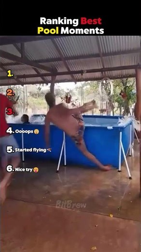 Ranking Funniest Pool Fails Ever 😂💦
