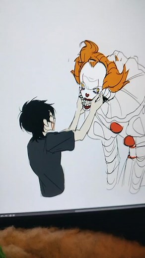 :] #Pennywise #IT #digitalart #art #clown #pennywisethedancingclown