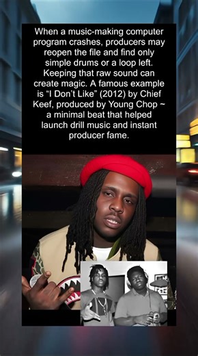 🤯A Computer Crash Created Hip-Hop Classics (By Accident)..#shorts