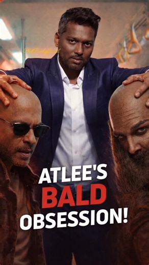 Atlee’s Bald Obsession: SRK in Jawan vs Allu Arjun in RAAKA! 😱 #srk #alluarjun #raaka