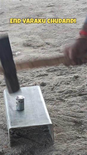 Hammer vs Disk lock Telugu #gadgets #experiment #telugu #tech #automobile #Disklock #safety #shorts