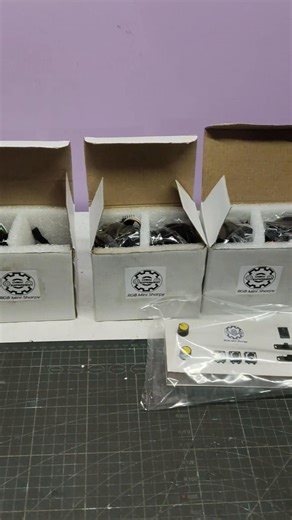 Mini sharpy light RGB packing 😀🤩🔥🔥🔥 #youtubeshort #sharps #experiment #constructionequipment