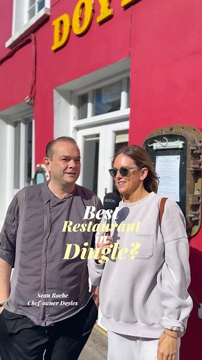 Cassie Stokes on Instagram: "Best of Dingle… With Sean Roche chef and owner @doylesofdingle10 Here’s another one from Dingle! We had some delicious seafood at Doyles when we visited during the summer, great service and lovely atmosphere, I would definitely recommend ❤️ Thank you so much Sean 👏👏👏 Restaurant - @solastapasdingle Pub - @dickmackspub Pizza @bluezonedingle & @pizzerianovecento9 Toastie & a pint - @we_are_cais Restaurant in Ireland - @unomasdublin (I can’t hear the words Uno Mas wit