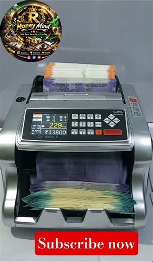 Money counting machine